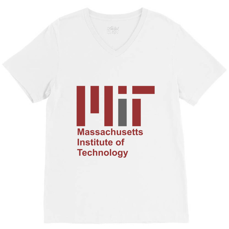 New Massachusetts Institute Of Technology V-Neck Tee by cm-arts | Artistshot