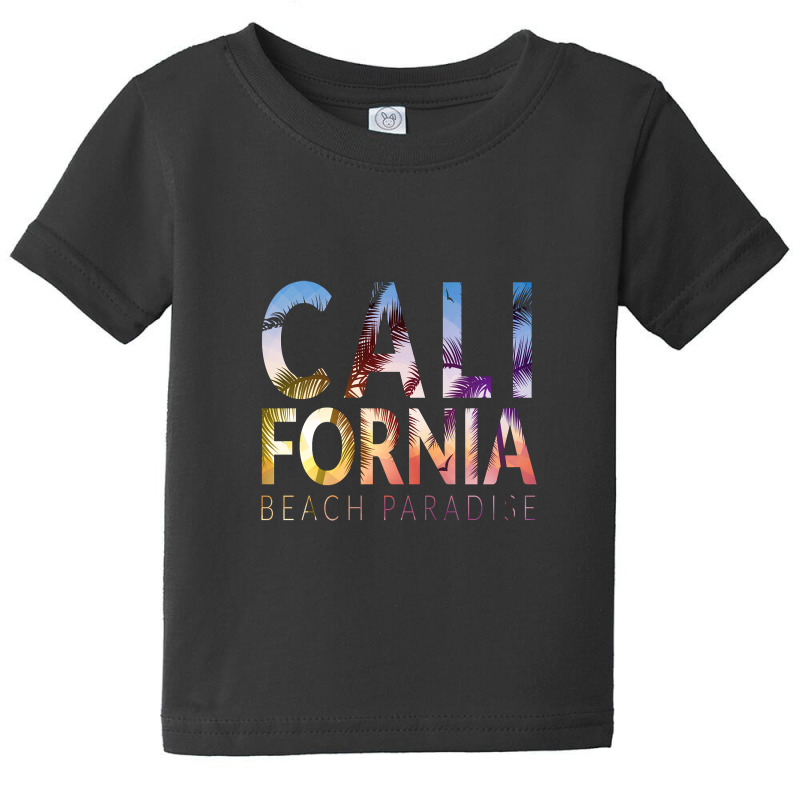 California Beach Paradise Baby Tee by Rina | Artistshot