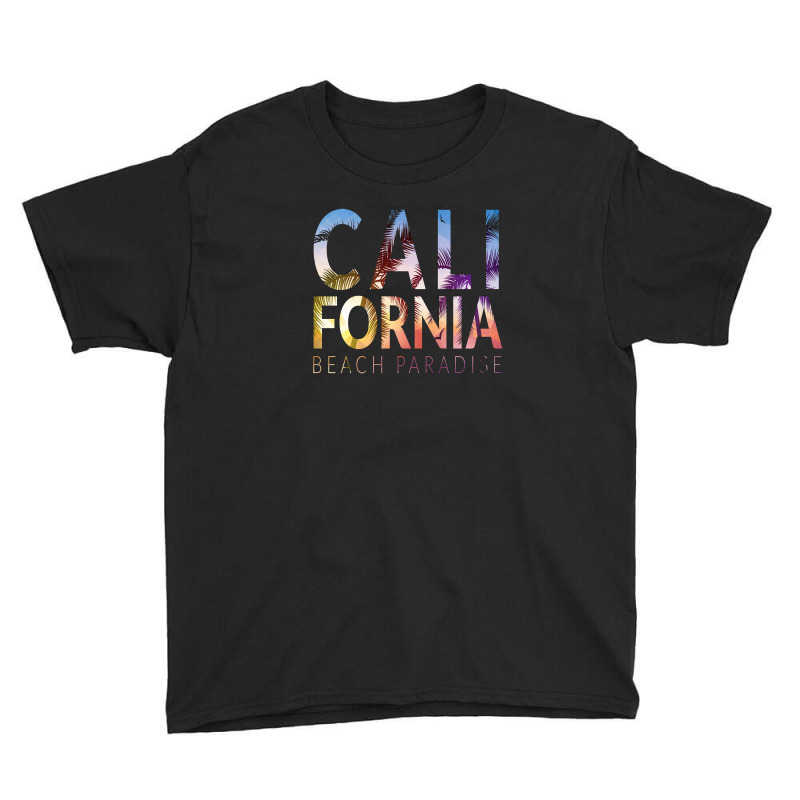 California Beach Paradise Youth Tee by Rina | Artistshot