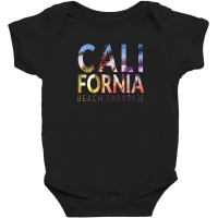 California Beach Paradise Baby Bodysuit | Artistshot