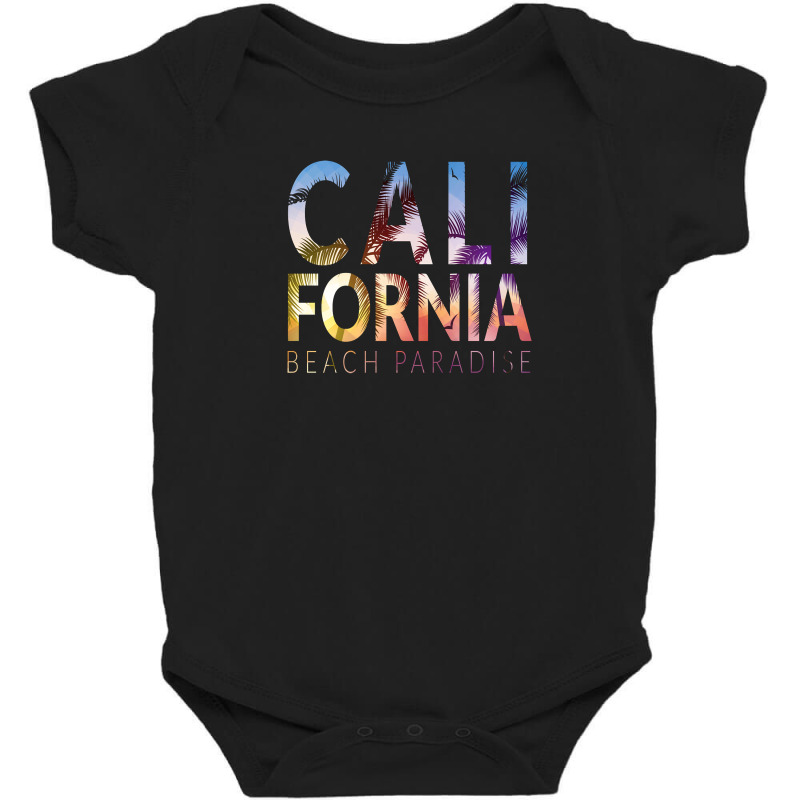 California Beach Paradise Baby Bodysuit by Rina | Artistshot