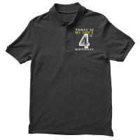 Today Is My Son's 4th Birthday Party 4 Years Old Party Gift Men's Polo Shirt | Artistshot