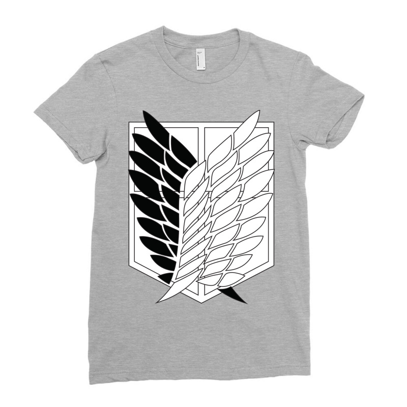 Emblem Funny Titans Ladies Fitted T-shirt | Artistshot