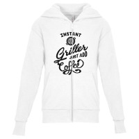 Instant Griller Coffee Youth Zipper Hoodie | Artistshot