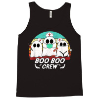 Boo Boo Crew Funny Nurse Halloween Ghost Costume Rn Vintage Tank Top | Artistshot