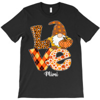 Love Gnome Pumpkin Mimi Thanksgiving Group Matching T-shirt | Artistshot