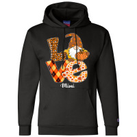 Love Gnome Pumpkin Mimi Thanksgiving Group Matching Champion Hoodie | Artistshot