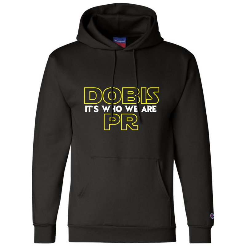 Dobis Pr (space Edition) Champion Hoodie by Quick Scully | Artistshot