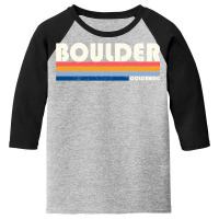 Vintage 70s 80s Style Boulder Co Sweatshirt Youth 3/4 Sleeve | Artistshot