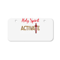 Jesus Christians Holy Spirit Activate Religious Women Long Sleeve T Sh Bicycle License Plate | Artistshot