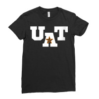 Womens Uta Ut Arlington Texas Student V Neck T Shirt Ladies Fitted T-shirt | Artistshot