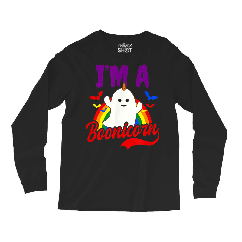 I'm A Boonicorn Design Halloween Unicorn Long Sleeve Shirts by Sapphire | Artistshot