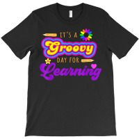 It's Beautiful Day For Learning Retro Teacher Students Women T-shirt | Artistshot