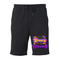 It's Beautiful Day For Learning Retro Teacher Students Women Fleece Short | Artistshot