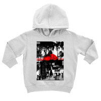 Urban City Silhouetted Tonal Black & White Graphic T Shirt Toddler Hoodie | Artistshot