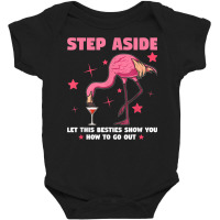 Step Aside Let This Besties Show Traveling Baby Bodysuit | Artistshot