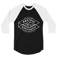 Pacific Northwest-l3mnv 3/4 Sleeve Shirt | Artistshot