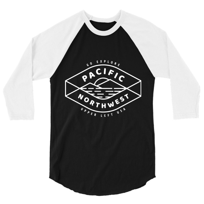 Pacific Northwest-l3mnv 3/4 Sleeve Shirt | Artistshot