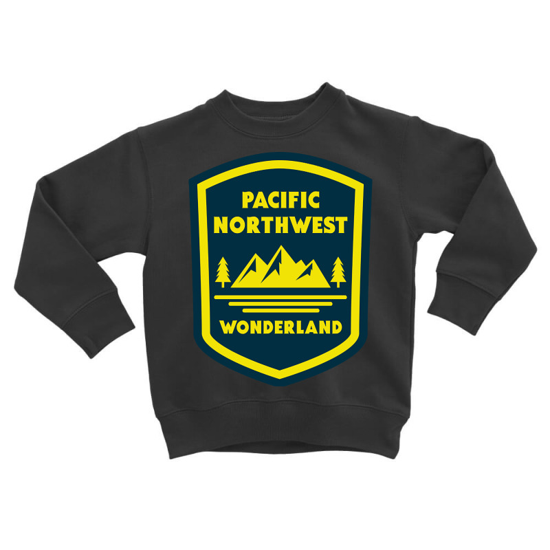 Pacific Northwest-olkyh Toddler Sweatshirt by King Davila | Artistshot