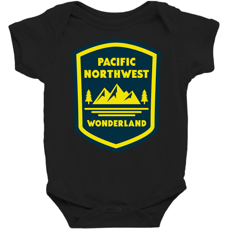 Pacific Northwest-olkyh Baby Bodysuit by King Davila | Artistshot