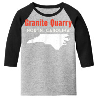 Granite Quarry North Carolina Usa State America Travel Youth 3/4 Sleeve | Artistshot