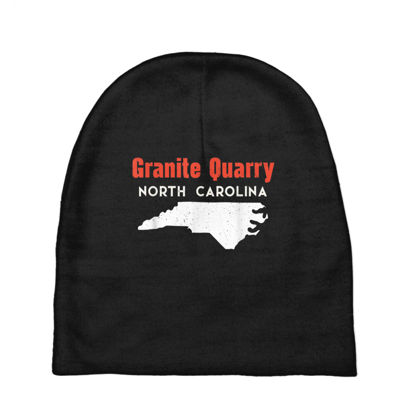 Granite Quarry North Carolina Usa State America Travel Baby Beanies | Artistshot