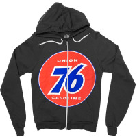 Union 76 Gasoline, Union 76 Gasolines, Union, 76 ,gasoline, The Union  Zipper Hoodie | Artistshot