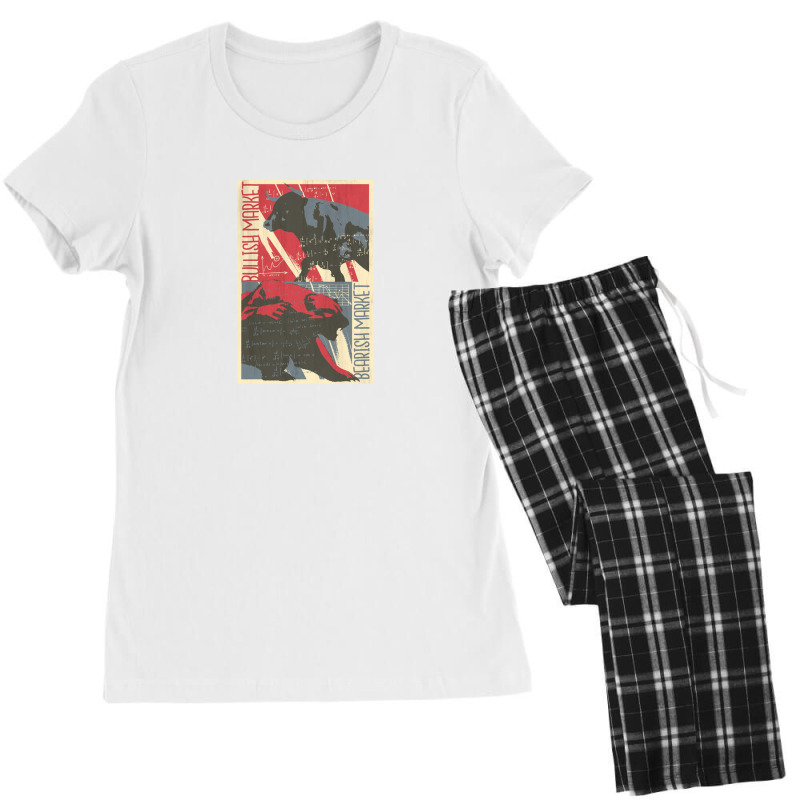 Bull Bear Market Women's Pajamas Set by cm-arts | Artistshot