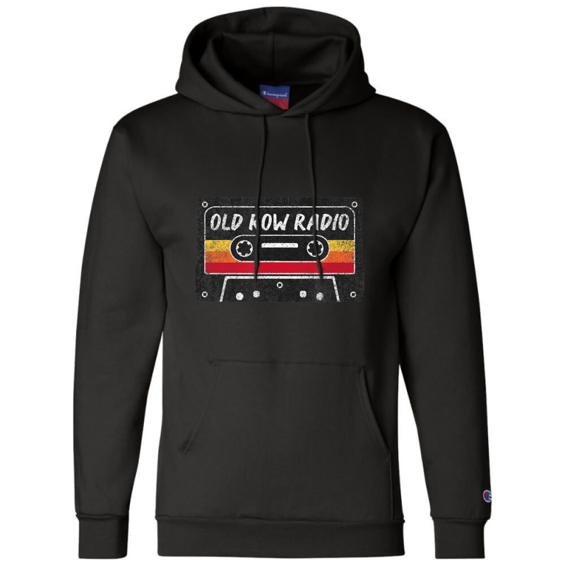 Old Row Radio Cassette Champion Hoodie by Gibbons Washburn | Artistshot