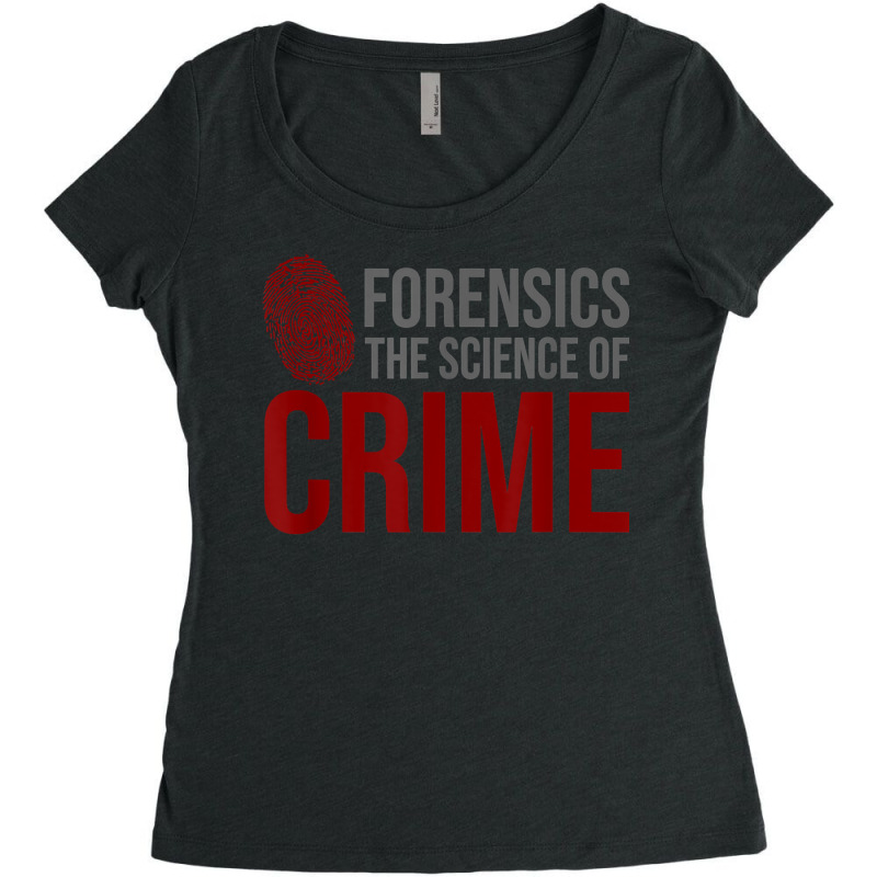 Forensic Science Investigator   Forensic Scientist T Shirt Women's Triblend Scoop T-shirt by cm-arts | Artistshot