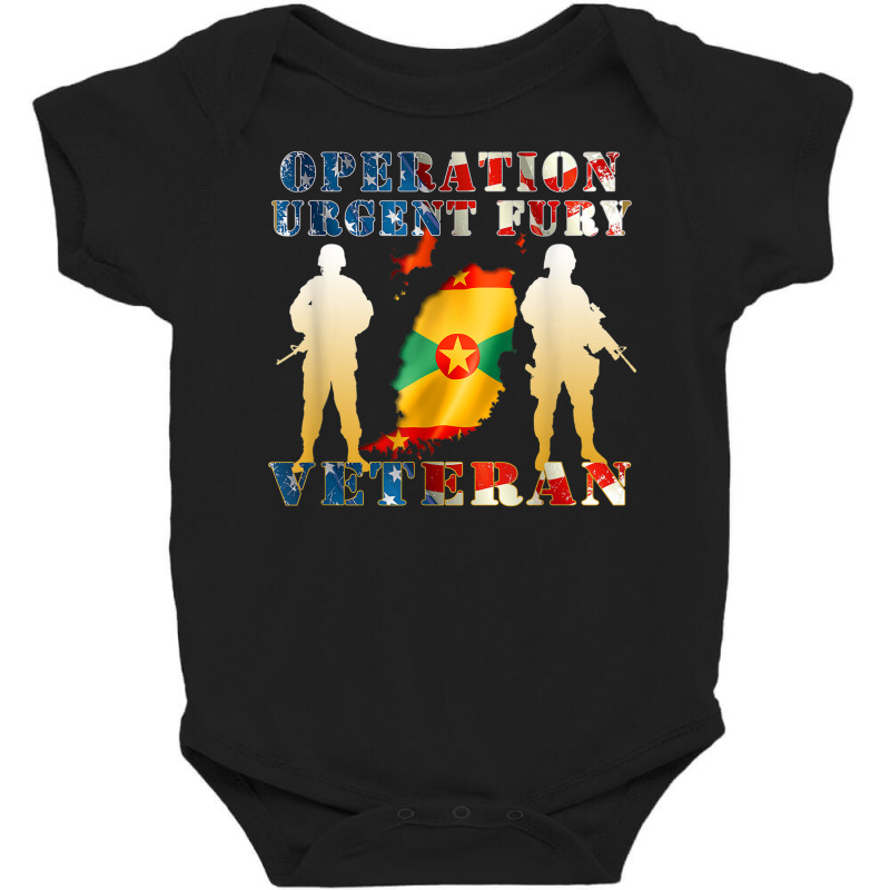 Operation Urgent Fury Combat Veteran Grenada Gift Baby Bodysuit by Fashonus | Artistshot