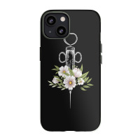 Phlebotomist Life Injection Phlebotomy Flowers Syringe Iphone 13 Case | Artistshot