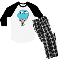 Gumball Men's 3/4 Sleeve Pajama Set | Artistshot