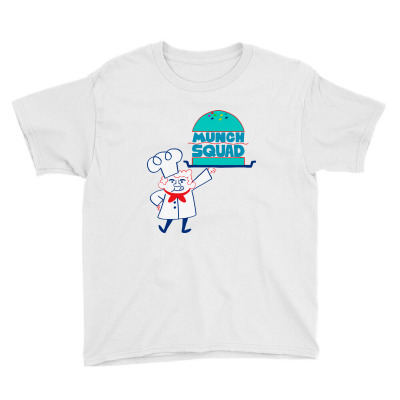 Munch Squad Youth Tee Designed By Pinkanzee