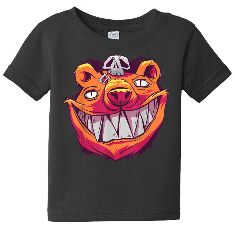 Skull Party Costume Halloween Carnival Evil Bears Baby Tee | Artistshot