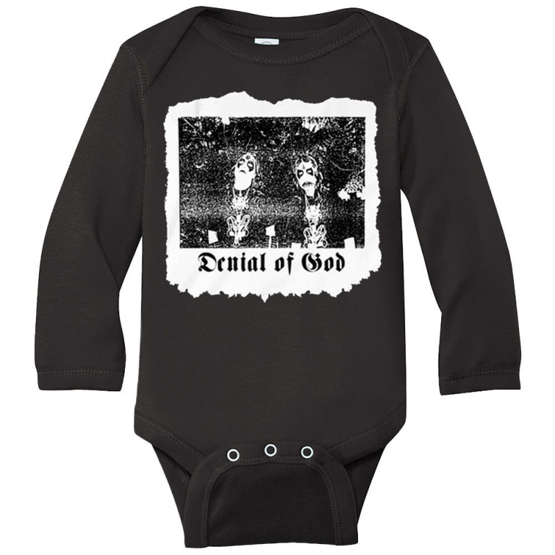 Denial Of God, Denial, Of God, Denial Of Gods, Denial Of God Vintage,  Long Sleeve Baby Bodysuit by SHCX0L | Artistshot