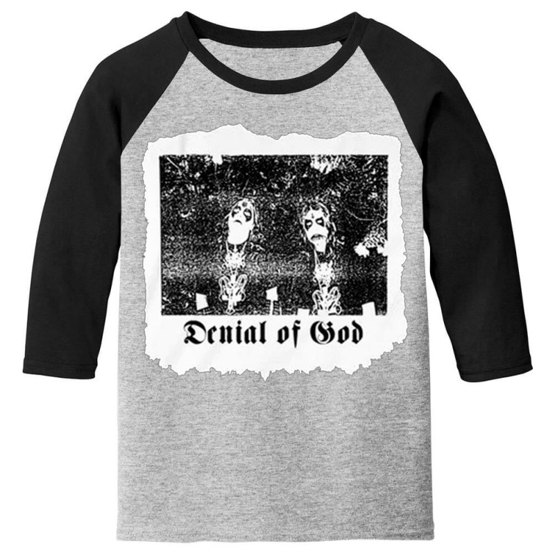 Denial Of God, Denial, Of God, Denial Of Gods, Denial Of God Vintage,  Youth 3/4 Sleeve by SHCX0L | Artistshot