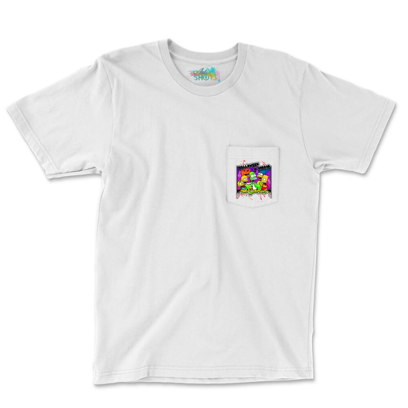 Halloween Simpson Pocket T-Shirt by Yeni | Artistshot