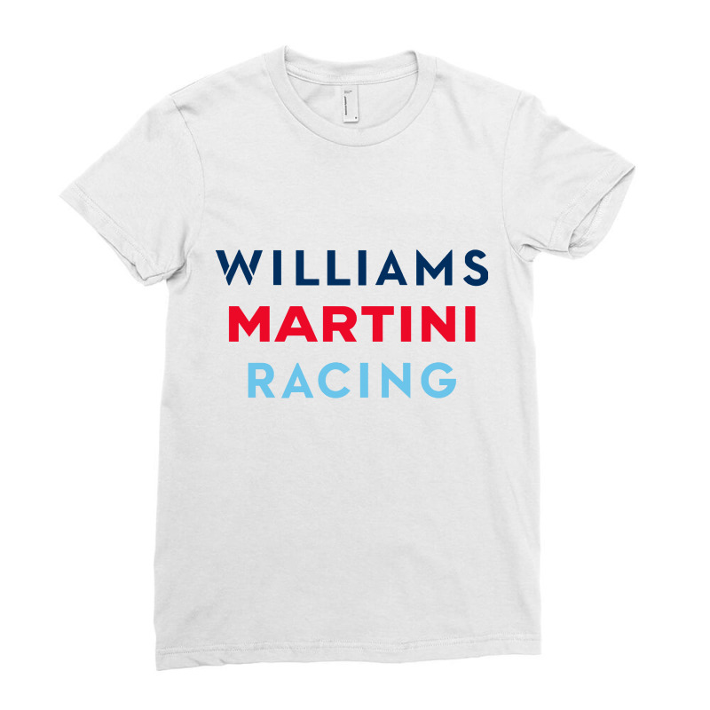 Martini Team Racing Ladies Fitted T-Shirt by cm-arts | Artistshot