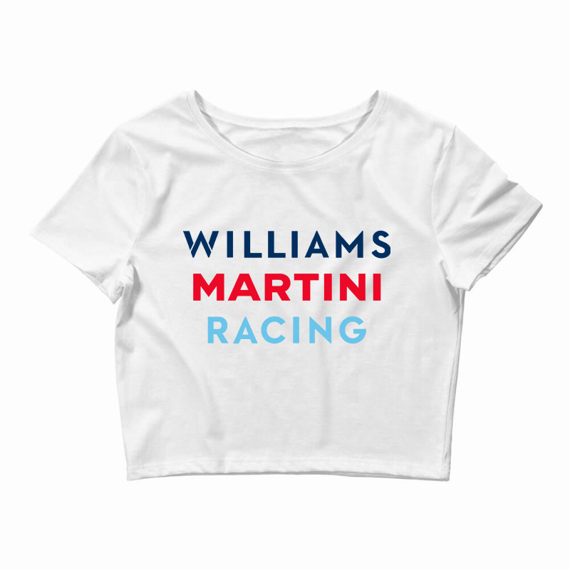 Martini Team Racing Crop Top by cm-arts | Artistshot