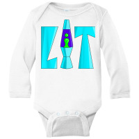 Lit Lava Lamp Drippy Retro 80's 90's Graffiti T Shirt Long Sleeve Baby Bodysuit | Artistshot