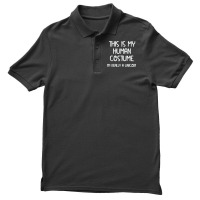 This Is My Human Costume Funny I'm A Unicorn Halloween Party Men's Polo Shirt | Artistshot