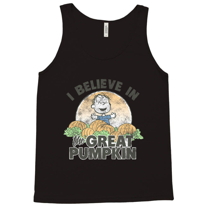 Peanuts Halloween Great Pumpkin Tank Top by Gibbons Washburn | Artistshot