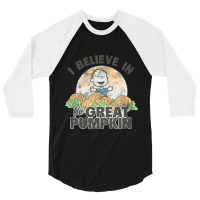 Peanuts Halloween Great Pumpkin 3/4 Sleeve Shirt | Artistshot