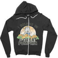 Peanuts Halloween Great Pumpkin Zipper Hoodie | Artistshot