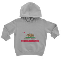 California Republic Flag State Vintage Fade Toddler Hoodie | Artistshot