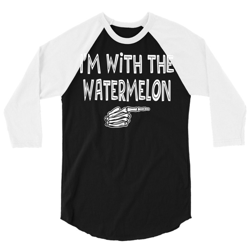 Watermelon Halloween Costume Shirt 3/4 Sleeve Shirt | Artistshot