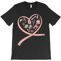 Womens Sewing Is My Heart  Quilting Loves Sewing Machines T-shirt | Artistshot