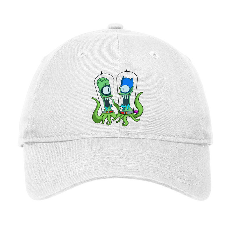 Kang Man And Kodos Sidekick Adjustable Cap by okviani | Artistshot