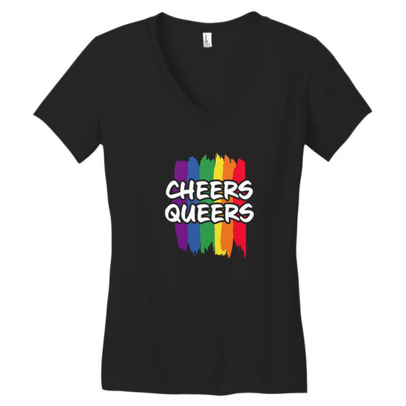 Lgbt Women's V-Neck T-Shirt by Disgus_Thing | Artistshot